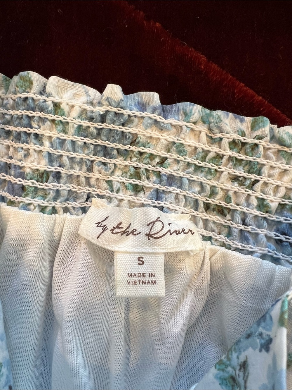 Floral Smocked Midi Dress - Picture 5 of 7